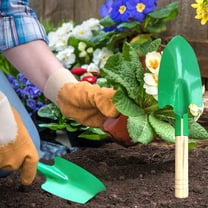 Kbndieu Shovel Wooden Handle Shovel Iron Head Flower Shovel Gardening Tool on Clearance