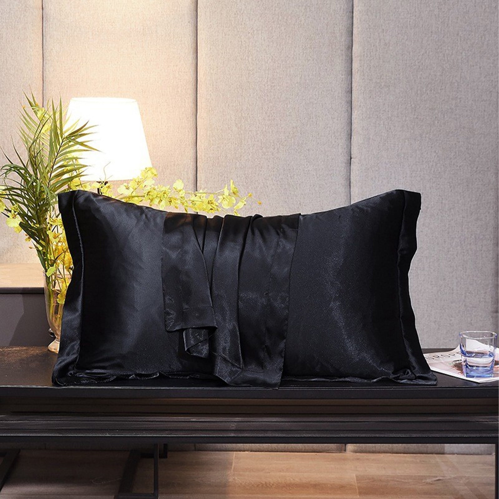kbndieu-silk-pillow-cases-standard-size-pure-black-satin-pillowcases