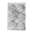 thumbnail image 1 of Kbndieu Silver Hanging Mirror Disco Ball, 6pcs 1.57" Christmas Tree Decorations Ornaments Set, Shatterproof Hanging Disco Balls for Christmas Tree Cake Room Birthday Party Decorations, 1 of 9