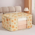 thumbnail image 1 of Kbndieu Storage Bins with Lids, Clothes Storage Bags Packing Moving Boxes with Zippers, Clear Window and Reinforced Handles, Storage Basket Containers for Blanket, Comforter, Pillow, Bedding, 1 of 6