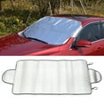 thumbnail image 1 of Kbndieu Windshield Cover for Ice and Snow, Car Windshield Protector Cover, Winter Waterproof Frost Snow Ice Cover Auto Sun Shade for Cars Trucks and SUVs Winter Car Accessories, 1 of 7