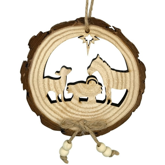 Kbndieu Wooden Christmas Tree Ornaments Christmas Hanging Ornaments for Indoor/Outdoor Rustic Farmhouse Christmas Hanging Sign Car Pendant Home Crafts Xmas Decorations/Gifts Christmas Clearance
