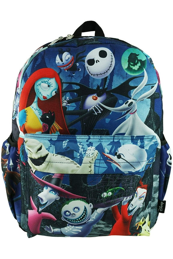 Unisex Durable Polyester School Backpacks, Black