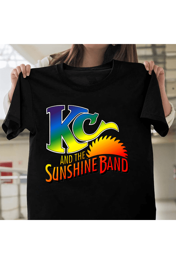 Kc And The Sunshine Band Classic Retro Disco Funk Music Group 70s Art V41096 Unisex T-Shirt, Size Up to 5XL