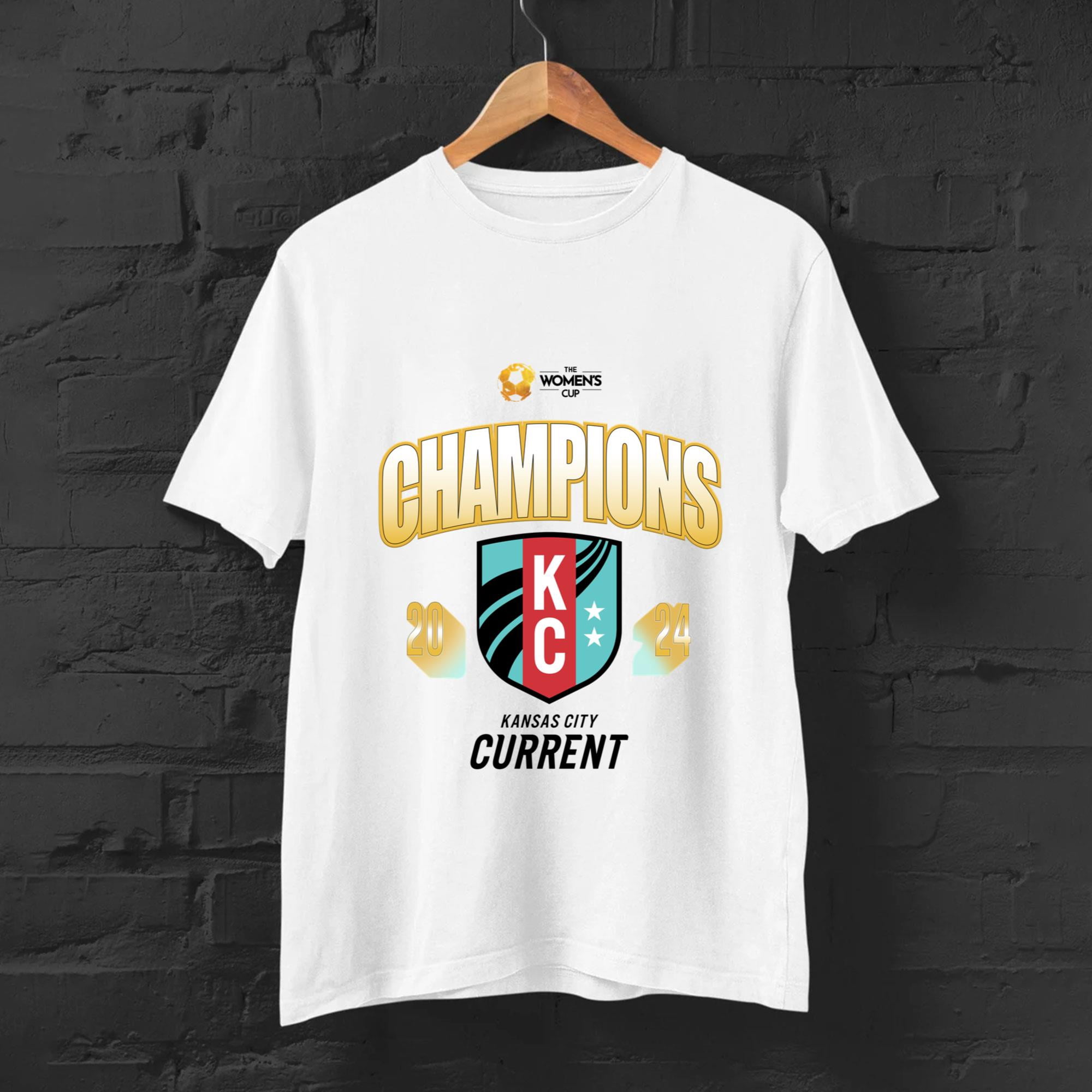 Kc Current Womens Cup Champions 2024 Shirt - Walmart.com