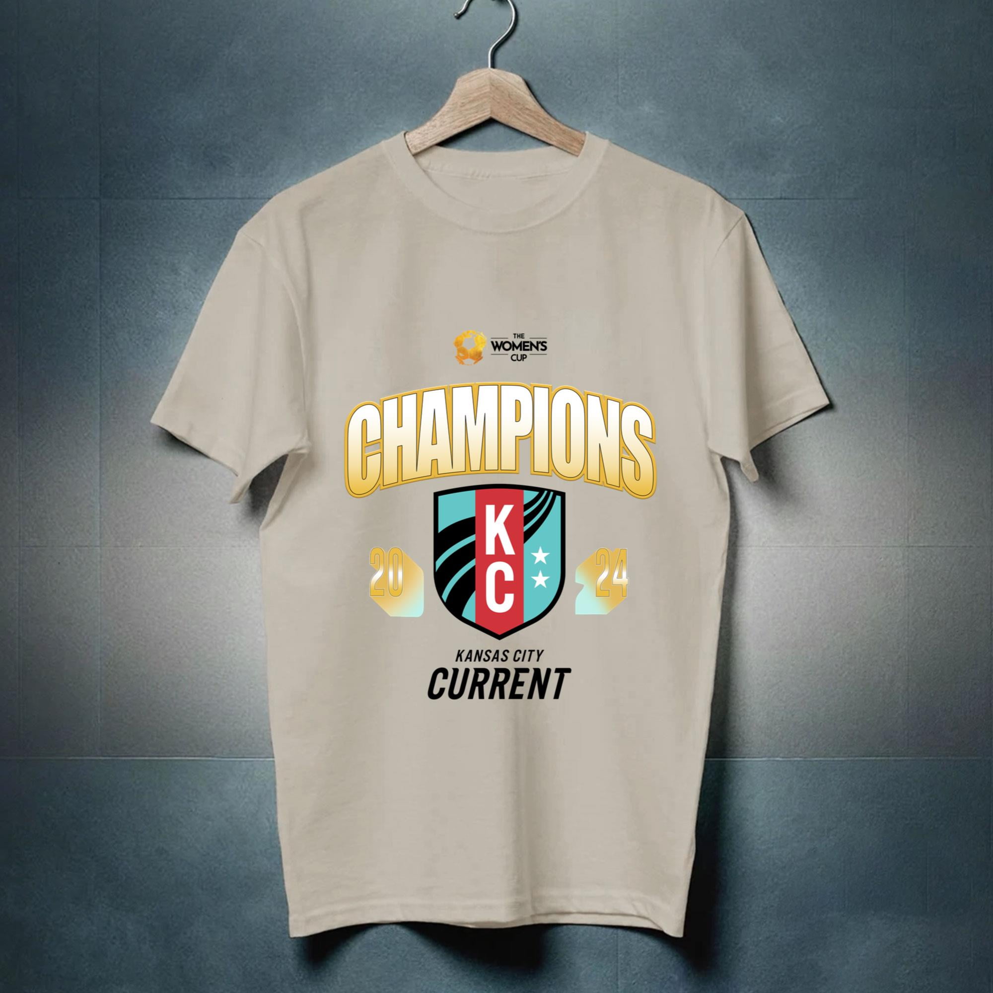 Kc Current Womens Cup Champions 2024 Shirt