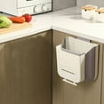 thumbnail image 1 of Kcavykas 13 Gallon Kitchen Foldable Trash Can, Gray, 1 of 6
