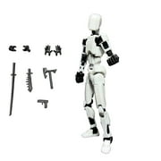 Kcavykas up to 60% off Gifts Action Figure Action Figure Printed Movable 13 Articulated Robot Dummy Action Figures Valentines Gifts for Him Holiday Deals D