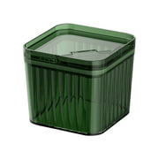 Kcavykas up to 60% off Gifts Deli Containers with Lids Sealed Tank Kitchen Storage Of Miscellaneous Grain Tank Grain Storage Tank Noodles Dry Goods Proof Storage Sealing Ring (Dark Green) Flash Deals