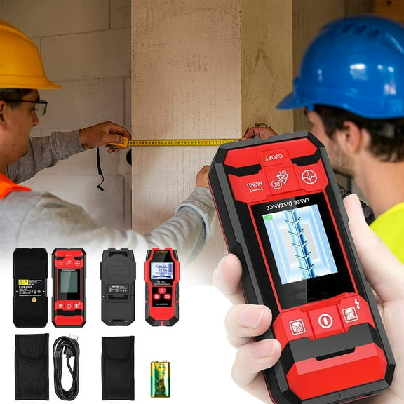 Kcavykas Digital Stud Finder & Wire Detector – Easy-to-Use Sensor for Wood, Metal & Live Wires, LCD Display (Ideal for Home Renovation) of the Day