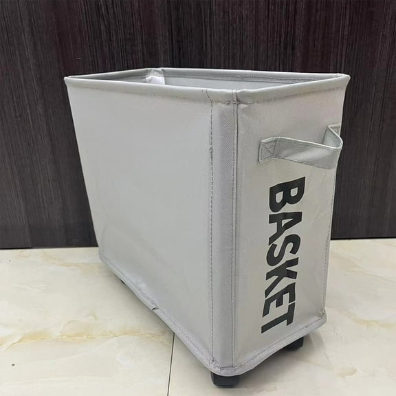 Kcavykas Durable Hamper Clothes Storage Box Thickened Fabric Storage Basket Foldable Stylish Laundry Hamper Perfect for Travel,On-the-Go&Office Use