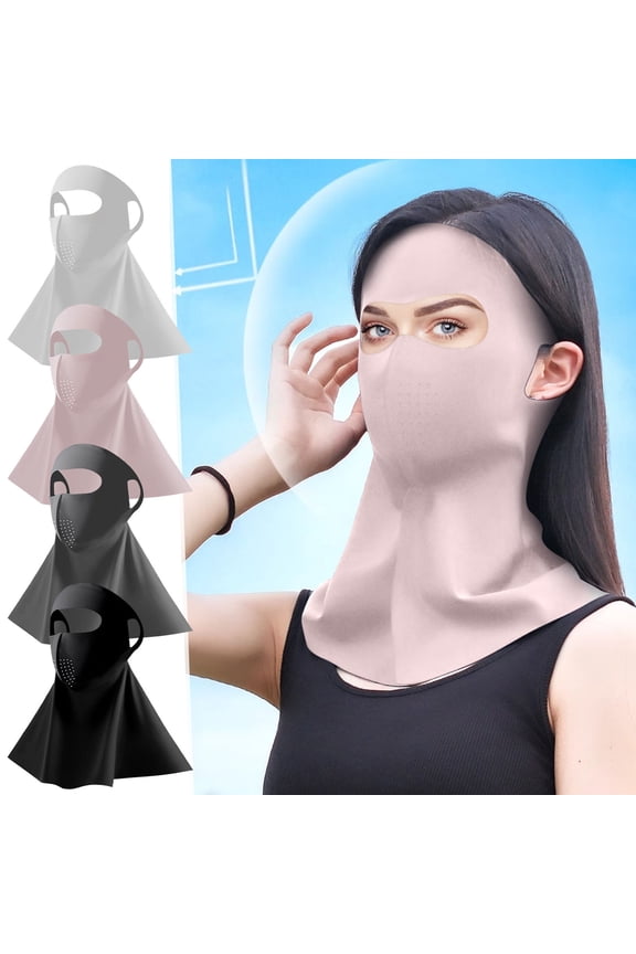 Full-Face UV Mask | Wide Neck & Face Coverage | Breathable Protective Mask for Sun Protection | UV-Protective Outdoor Mask for Active Lifestyles | Ideal for Hiking, Camping & Beach Days