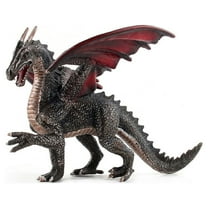 Kcavykas Gifts Simulation Solid Dinosaur Magic Dragon Model Toys Dinosaur Model Toys Figures Miniatures for Tabletop Display Collectors Toys 3  Age Years of Kids Birthday Idea Gift
