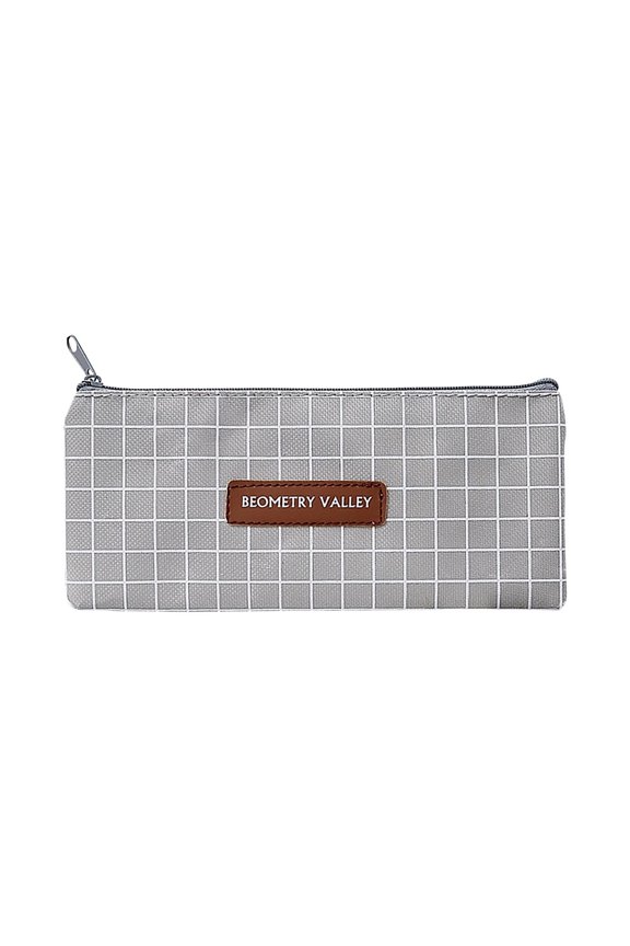High Capacity Journaling Supplies High Beauty Style Super Large Capacity Student Pen Bag Makeup Bag Storage Bag Aesthetic Office Stationery