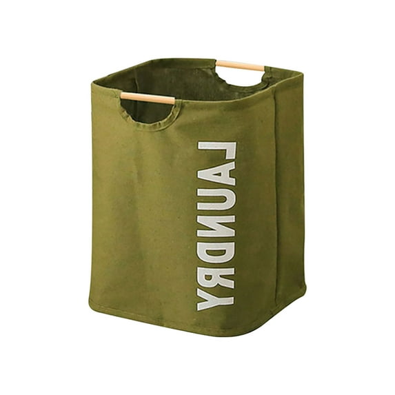 Kcavykas Leakproof Storage Boxes Non-woven Zipper Storage Bag Moving Quilt Storage Basket Travel Large-capacity Clothing Storage Bag Laundry Room Organization Laundry Hamper