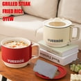 thumbnail image 1 of Kcavykas Mini Rice Cooker- Hot Pot- Portable Mini Ramen Pot For Steaming-Stir-frying- Porridge And Soup of the Day, 1 of 9
