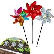 Kcavykas Multicolor Bird Windmill Windmill To Large Windmill Thickened Orchard Farm Can Make Toy Windmills Gift