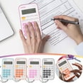 thumbnail image 1 of Kcavykas Multiple Modes Calculator Computer Elementary School Children's Stationery Mini Office Color Calculator Cute 8-Digit Calculator Durable Scientific Ccalculator, 1 of 3