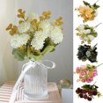 thumbnail image 1 of Kcavykas Plastic Artificial Globe Amaranth Premium Artificial Flower Arrangement High-Quality Faux Flowers for Home or Office Table Decor Daily Hot Picks & Limited-Time Offers, 1 of 7