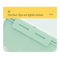 thumbnail image 1 of Kcavykas Portable Bento Box for Kids Divided Bento Box For Adults, Lunch Box For Office Workers, Single-layer Sealed Lunch Box Environmentally Friendly Snackle Box Container, 1 of 2