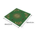 thumbnail image 1 of Kcavykas Savings Mahjong Mat Reduction Mahjongg Table Mat Mahjong Accessories Tablecloth Game Poker Domino Game Game Mat For Card Board And Tile Games 80x80cm Weekly Deals Gift, 1 of 5