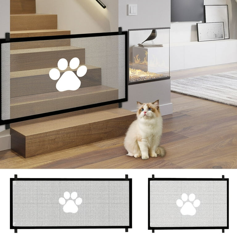 Kcavykas Pet Safety Fence Portable Foldable Dog Fence Indoor Pet