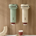 thumbnail image 1 of Kcavykas Wall Mounted Cup Dispenser, No-Punch Disposable Paper Cup Holder, Bathroom or Kitchen Water Cup Storage Rack Limited-Time, 1 of 8
