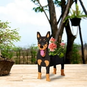 Kcavykas Summer Savings Garden Art Crafts Dog Flower Pot Storage Garden Decoration Art On-Trend Low Spend