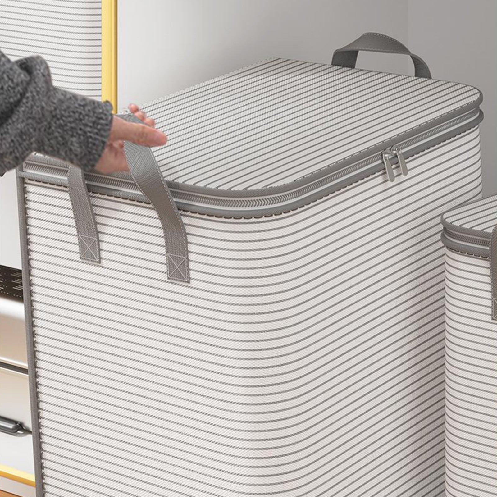 Extra large totes with lids sale