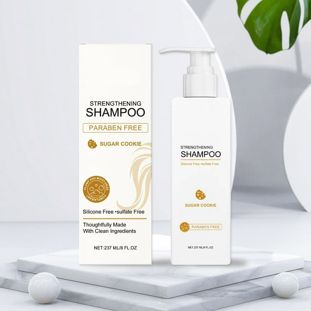 Kcavykas Volumizing Shampoo for Fine Hair Amino Acid Shampoo, Strengthening Hair Cleanser, Deep Nourishing Formula, Fresh Scent Long-Lasting Shine, 237ml Repair for Damaged Hair