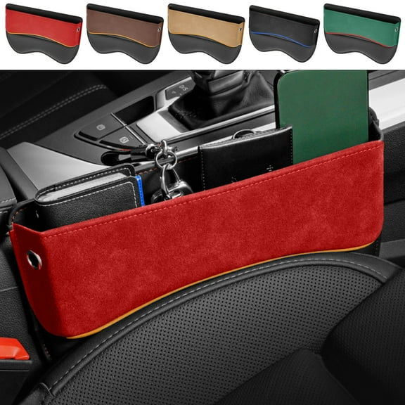 Kcavykas up to 60% off Gifts Seat Mounted Multi-Functional Car Storage Box, In-Car Seat Organizer, Storage Container for Small Items Birthday Gift