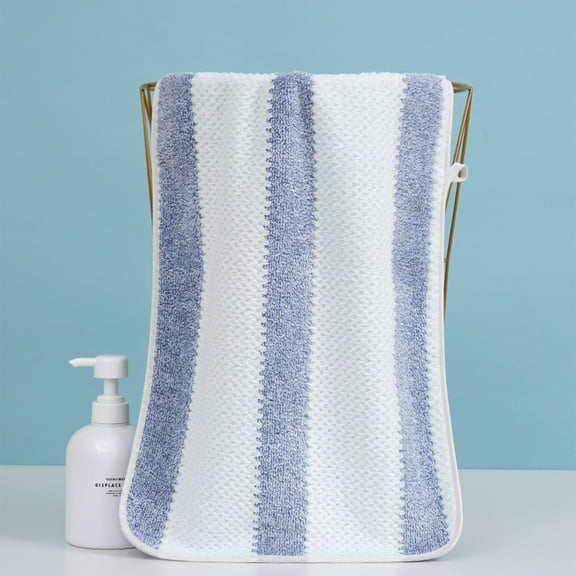 Kchsji 1 Pack Microfiber Velvet Hand Towel - Soft and Absorbent, Ideal for Hotel, Bathroom, Beach, Pool, Gym, Travel, Quick-Drying, Multi-Use, Convenient Size 13" x 29"