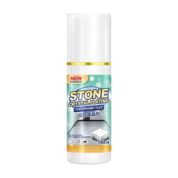 Kchsji 100ml Crystal Coating Agent For Marble And Stone, Scratch Repair And Waterproof Protection, Stain‑Resistant Shield, Durable Gloss, Easy Apply, Long‑Lasting Home Or Commercial Surface Care