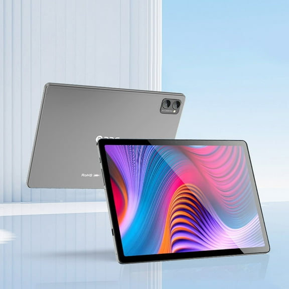 Kchsji 101-Inch Android Tablet, 4GB RAM, 32GB ROM, FHD 1280x1080 Touchscreen, Dual Cameras, 6500mAh Battery, Expandable to 256GB, GPS, Bluetooth, for Work, Entertainment, and Travel