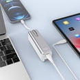 thumbnail image 1 of Kchsji 3-in-1 Charger, Built-in Retractable USB-C Cable, PD30 225W Fast Charging, Foldable Power Bank, LED Display, 5000mAh, for Smartphones, Tablets, Laptops, Travel, and On-the-Go Charging, 1 of 7