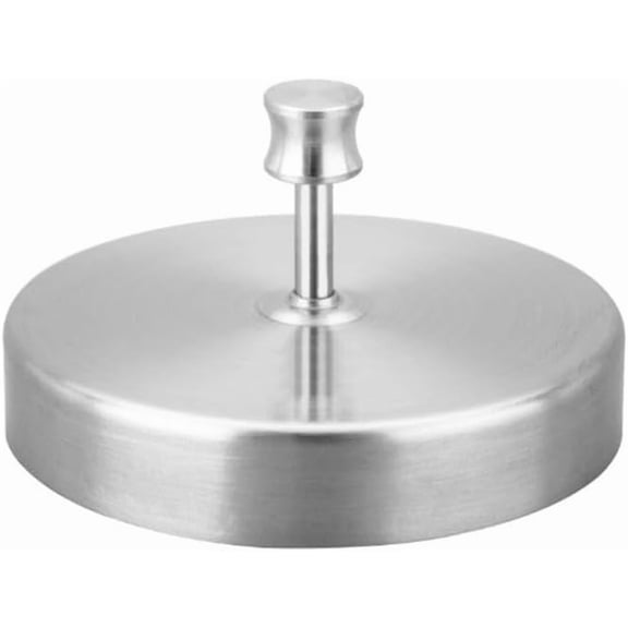 Kchsji 304 Stainless Steel Hamburger Meat Press Adjustable Patty Maker for Burgers Beef Pork Chicken Meatballs Round Shape Non-Stick Kitchen Tool for BBQ Parties Home Cooking Restaurant Cooking