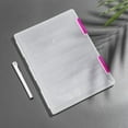 thumbnail image 1 of Kchsji A4 Transparent Storage Box Clear Plastic Document Paper Filing Case for Home Office Certificates Papers Stackable Organizer Desktop Storage Holder File Box Convenient Space-Saving, 1 of 2