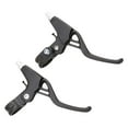 thumbnail image 1 of Kchsji Aluminum Alloy Brake Levers Pair Universal BMX Mountain Bike Brake Handles for Most Bikes, Lightweight Durable Adjustable Brake Levers for Safe Fast Precise Braking Cycling Accessories Upgrade, 1 of 4