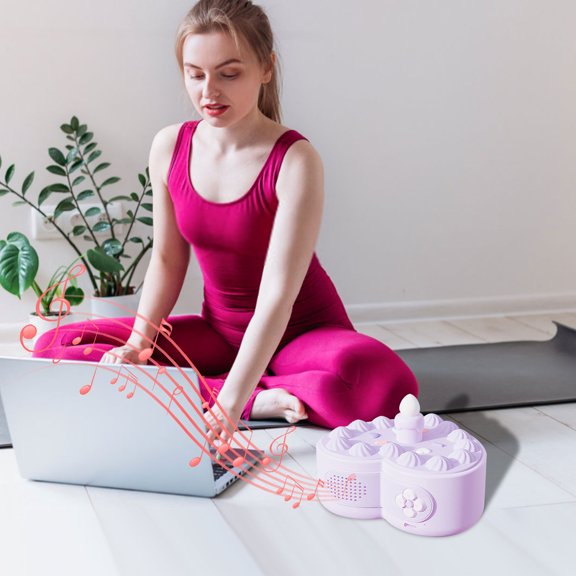 Kchsji Birthday Cake Bluetooth Speaker - High-End Portable Speaker, Built-in Birthday Song, Candle Light Effect, Hands-Free Calling, Perfect for Birthdays, Parties, and Special Occasions