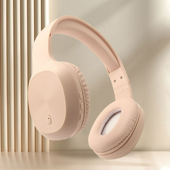 Kchsji Bluetooth Headset with Microphone, Wireless Noise Cancelling, 10 Hours Working Time, Comfortable Ear Cups, Stereo Sound, Ideal for Gaming, Calls, and Music