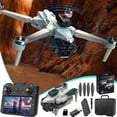 thumbnail image 1 of Kchsji Brushless 1080P RC Quadcopter With 4.3‑Inch Screen, 120° Wide‑Angle Camera, LED Lights, Headless Mode, 3 Speed, One‑Key Takeoff Landing, Obstacle Avoidance, 15‑Minute Flight, Travel Case, 1 of 9