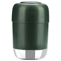 Kchsji Car Humidifier Portable Mini USB Silent Operation Quiet 35dB Cool Mist Air Purifier with LED Light Auto Shut-Off 120mL Water Tank 1.5W DC5V for Car Home Office Bedroom Travel AromatherapyGreen