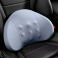 thumbnail image 1 of Kchsji Car Lumbar Seat Cushion Memory Foam Back Support Pillow Driving Waist Protection Ergonomic Massage Seat Cushion for Office Cars Trucks SUV Long Road Trips Comfort Accessories, 1 of 8