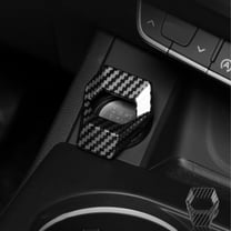 Kchsji Car Onekey Start Protection Cover - Scratch-Resistant Alloy Ignition Button Decorative Sticker, Non-Slip, Easy Installation, Stylish Upgrade for Most Vehicles - 1.96" x 1.57"