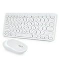 thumbnail image 1 of Kchsji Chocolate Wireless Keyboard and Mouse Set, Silent Portable Keyboard and Mouse for Office, Business, and Home Use, Ergonomic, 24G Wireless Transmission, Multimedia Shortcut Keys, 1 of 1