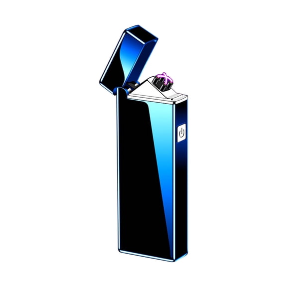 Kchsji Ciggy Plasma Windproof Lighter, Double Arc USB Charging Lighter for Cigars, Candles & Outdoor Use, Windproof & Rechargeable, Sleek Design, Perfect Gift for Men, Father’s Day & Birthdays