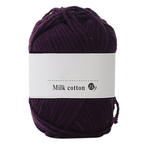 Kchsji Colorful Hand Knitting Cotton Wool Yarn 25g Skeins Soft Acrylic Crochet Yarn for DIY Crafts Crochet Sweaters Scarves Hats Bags Blankets Home Workshop Use for Knitting Crafters