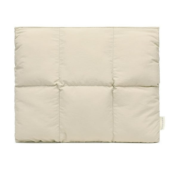 Kchsji Comfyable Puffy Laptop Sleeve 13-14 Inch, Quilted Puffer Laptop Carrying Case, Waterproof & Magnetic Closure, Fleece Lining for Scratch-Free Protection, Ideal for MacBook Air/Pro