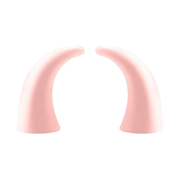 Kchsji Cute Calf Horn Car Decorations, Trendy Demon Horns Center Console Steering Wheel Accessories for Car Interior Dashboard, Playful Party Favors Fun Vehicle Decor for SUV Sedan Trucks