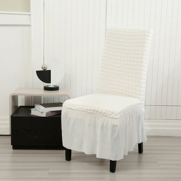 Kchsji Dining Chair Cover Elastic Full Coverage Chair Slipcover Dirt Blocking Home Decor Protection, All Season Chair Refresh Solution, for Dining Room Study Kitchen Restaurant Event Use